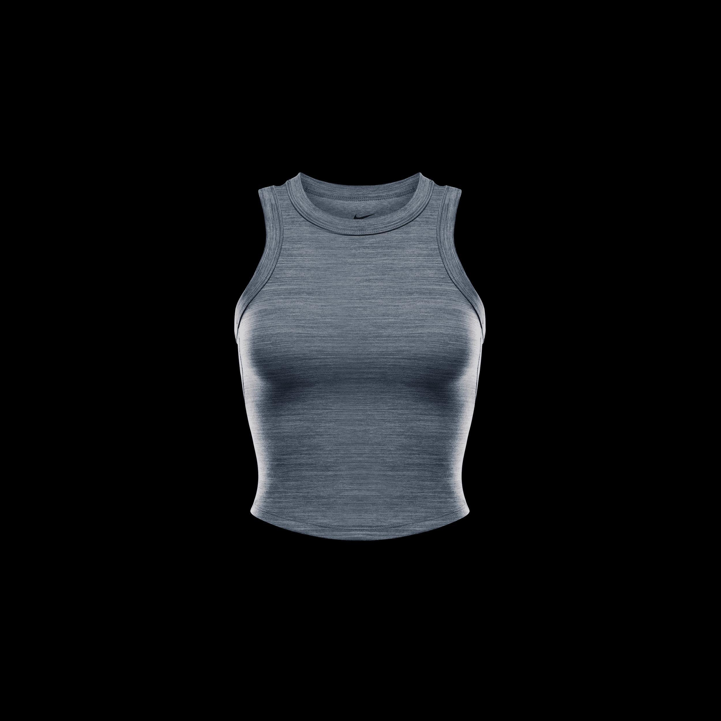 Nike Women's One Fitted Dri-FIT Cropped Tank Top Product Image