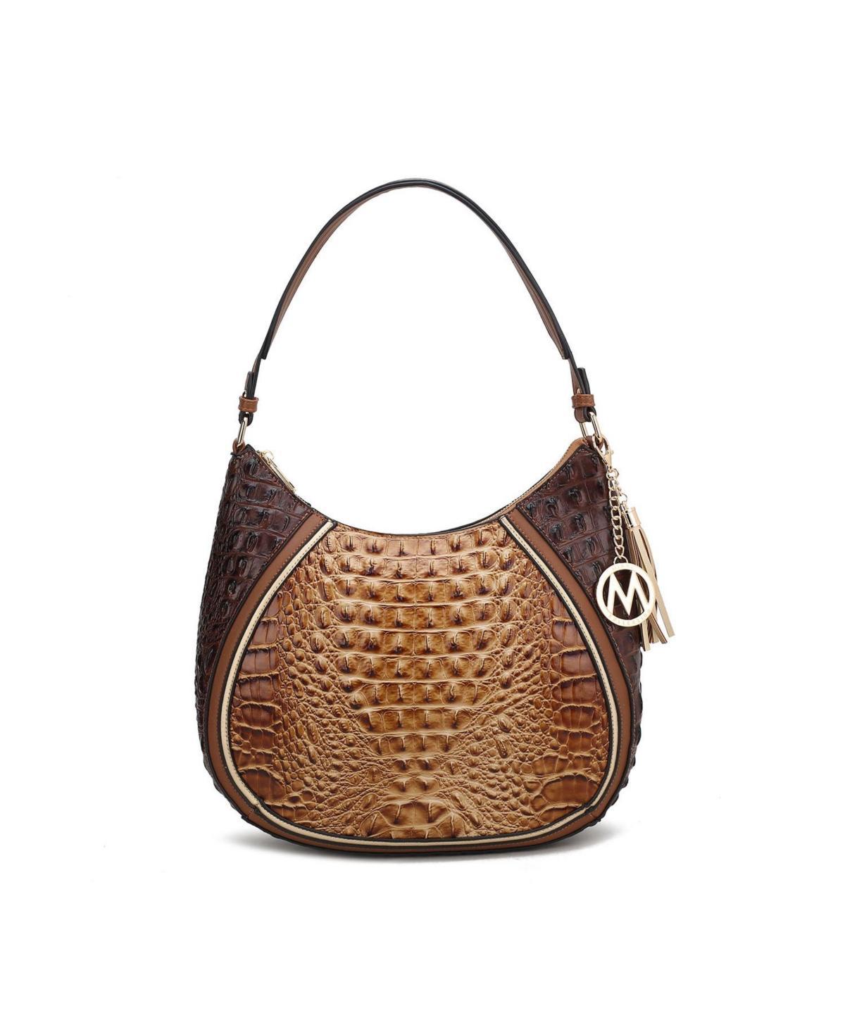 Mkf Collection Naira Crocodile Woman Hobo Shoulder Handbag by Mia K. Product Image