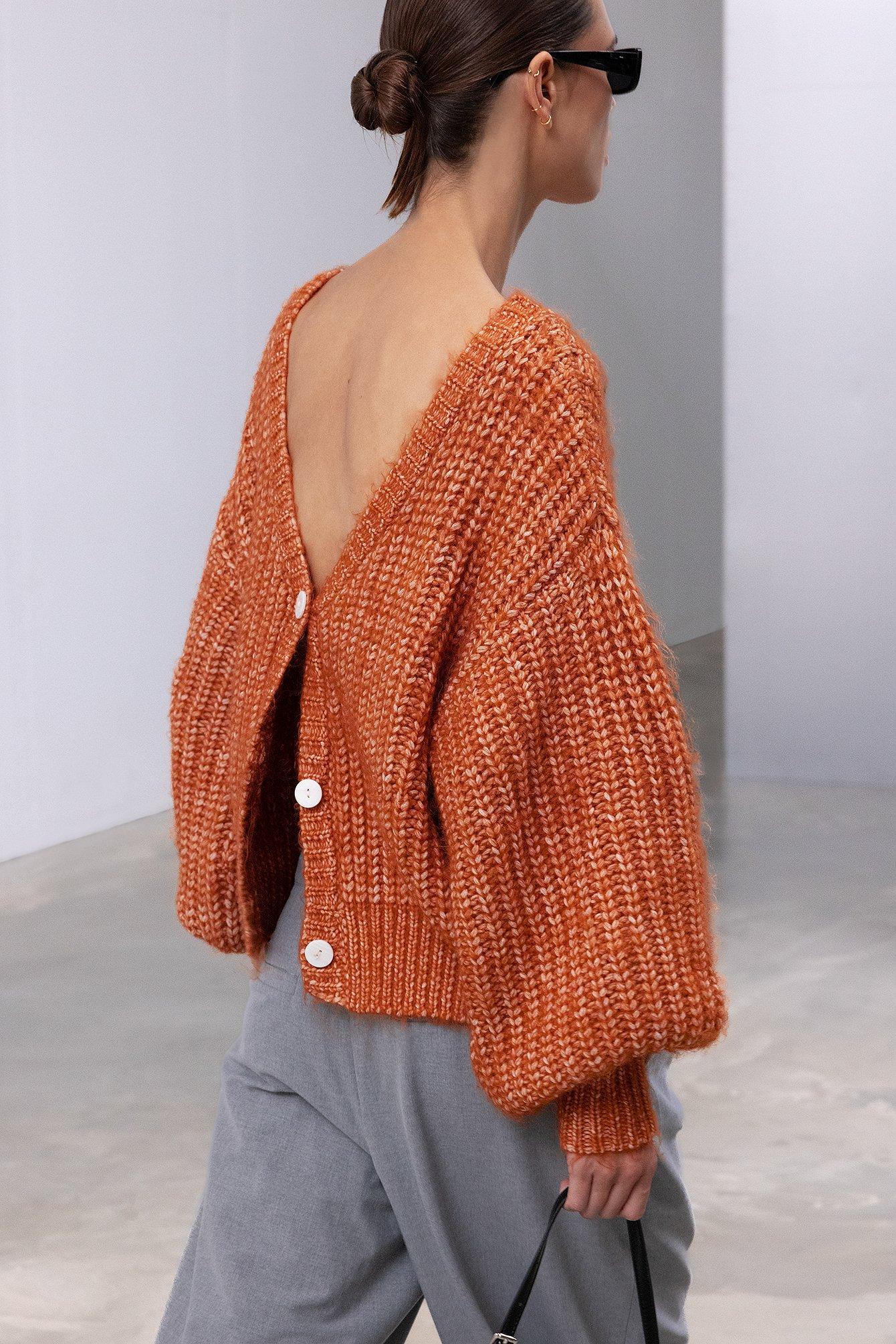 Knitted Oversized Cardigan Product Image