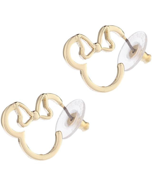 BaubleBar Womens Minnie Mouse Outline Earrings Product Image