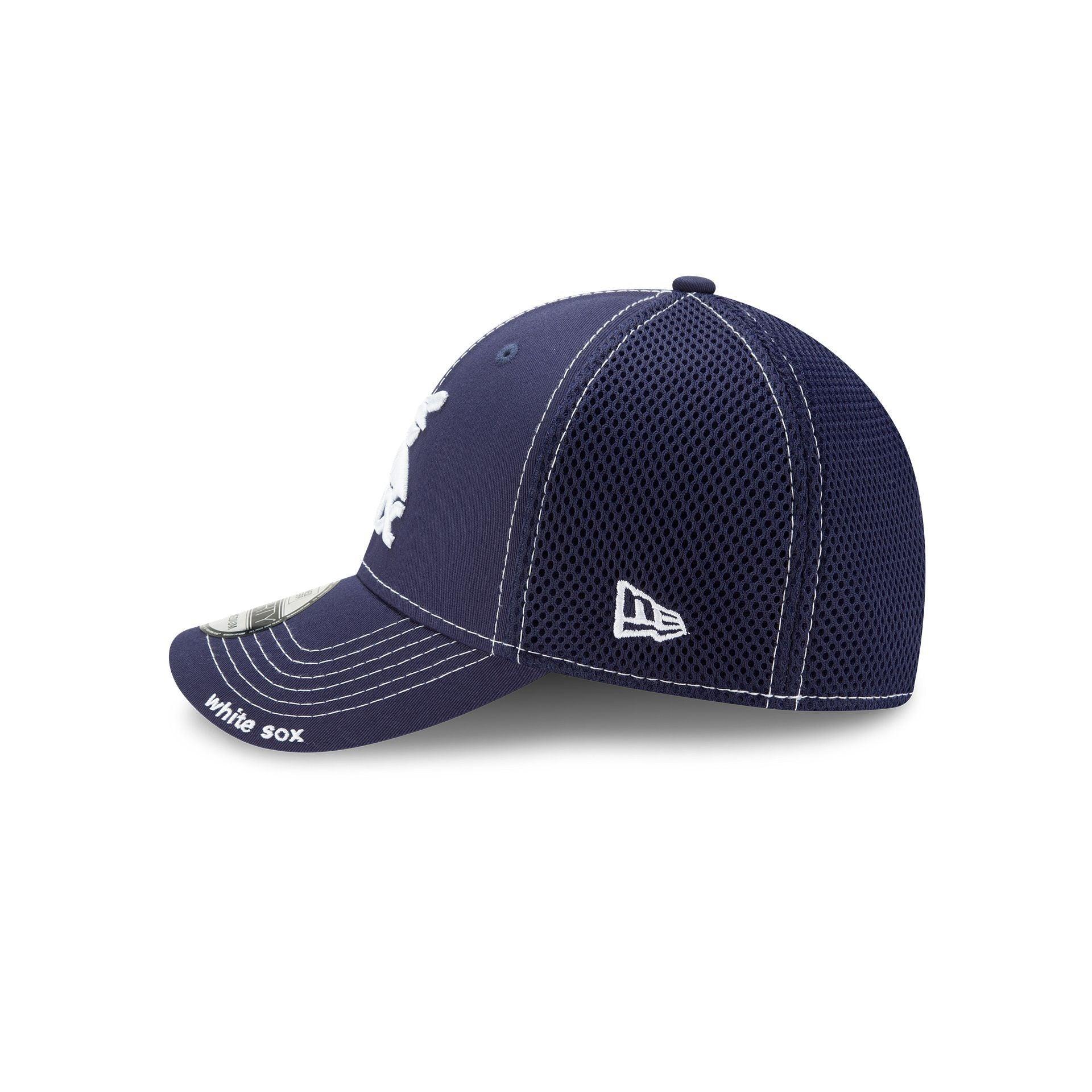 Chicago White Sox NEO Navy 39THIRTY Stretch Fit Hat Male Product Image