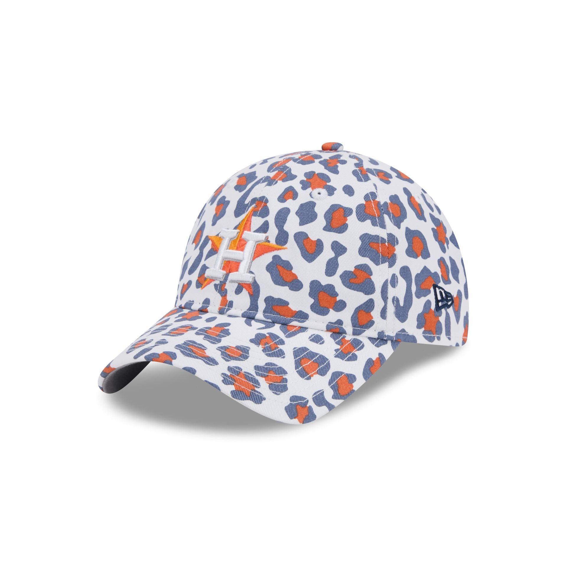 Houston Astros Active Animal Print Women's 9TWENTY Adjustable Hat Female Product Image