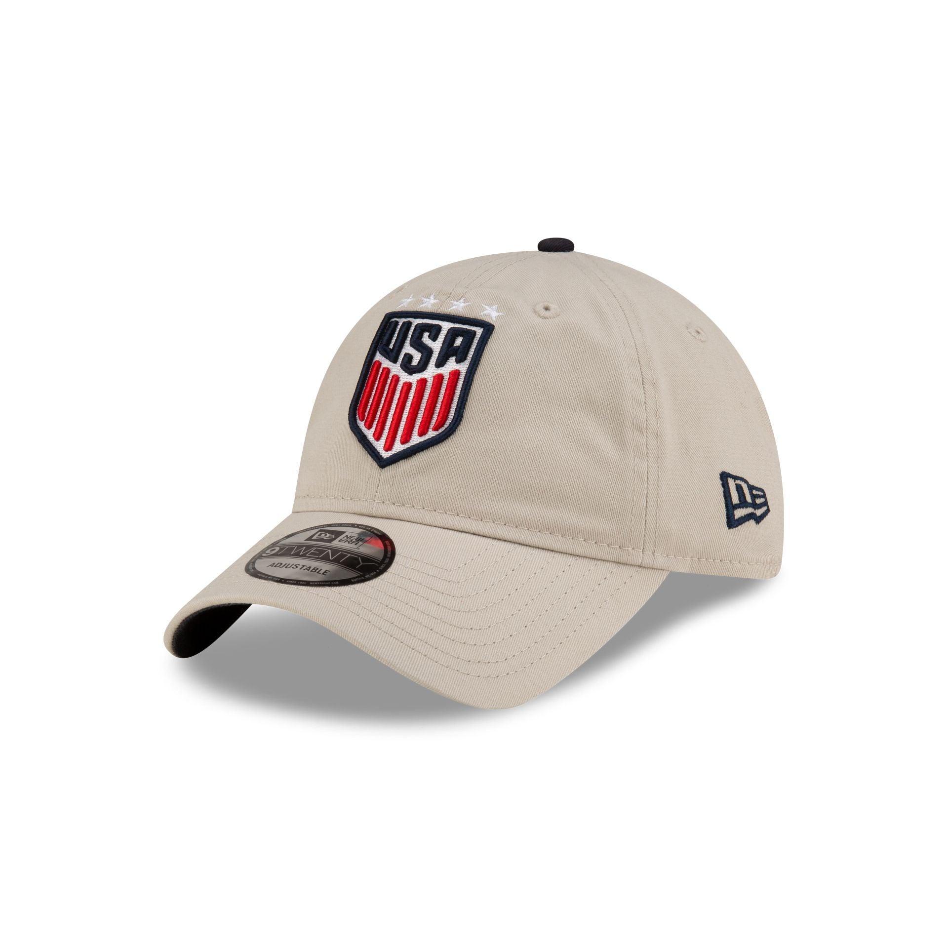 US Soccer Stone 9TWENTY Adjustable Hat Male Product Image