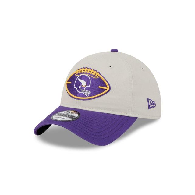 Minnesota Vikings 2024 Historic Sideline 9TWENTY Adjustable Hat Male Product Image