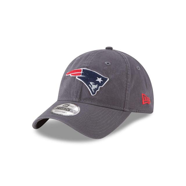 New England Patriots NFL Core Classic Graphite 9TWENTY Adjustable Male Product Image