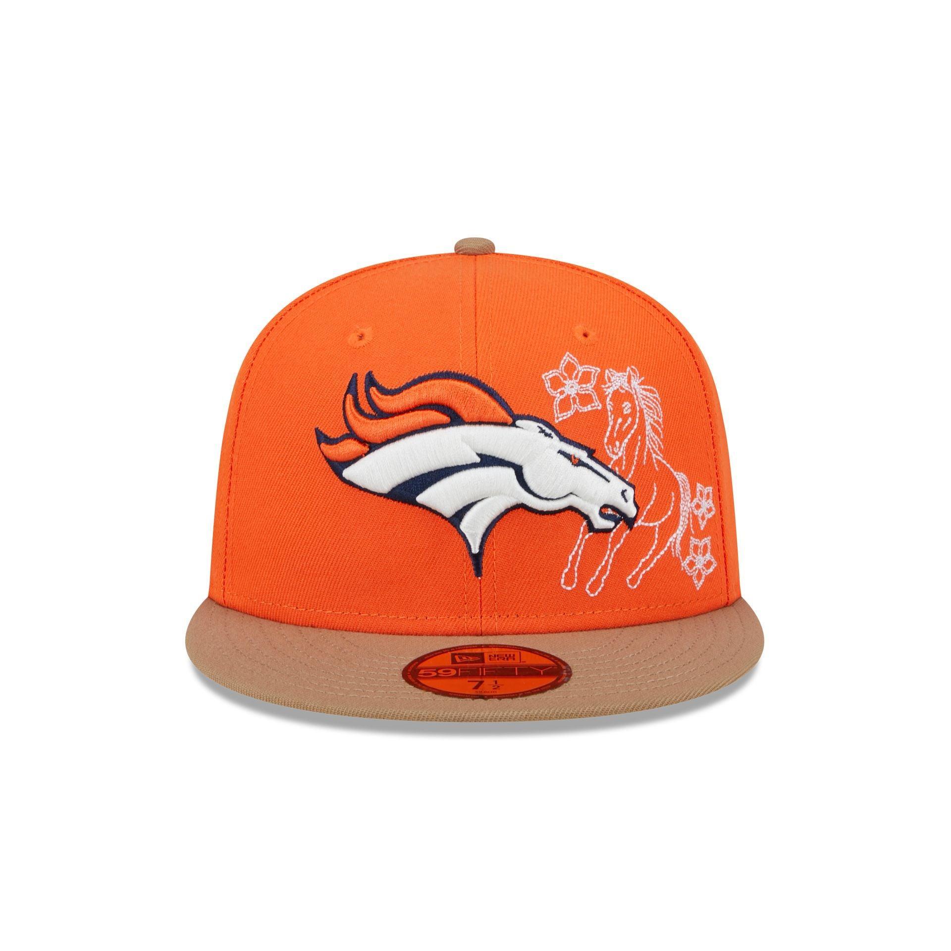 Denver Broncos Western Khaki 59FIFTY Fitted Hat Male Product Image