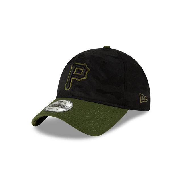 Pittsburgh Pirates Core Classic Replica Black Camo 9TWENTY Adjustable Hat Male Product Image