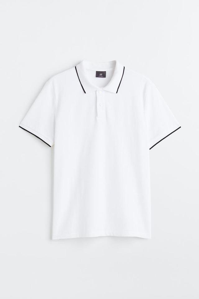 Slim Fit Cotton Polo Shirt Product Image