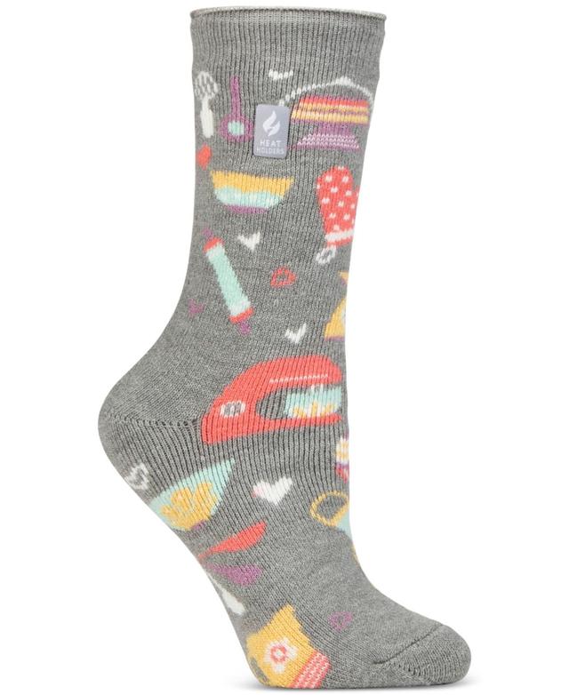 Heat Holders Womens Julianna Baking Patterned Crew Socks Product Image