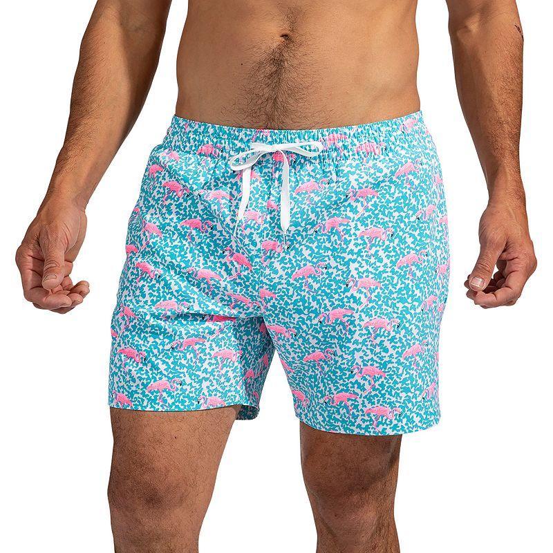 Mens Chubbies 5.5 Stretch Swim Trunks Brt Blue Product Image