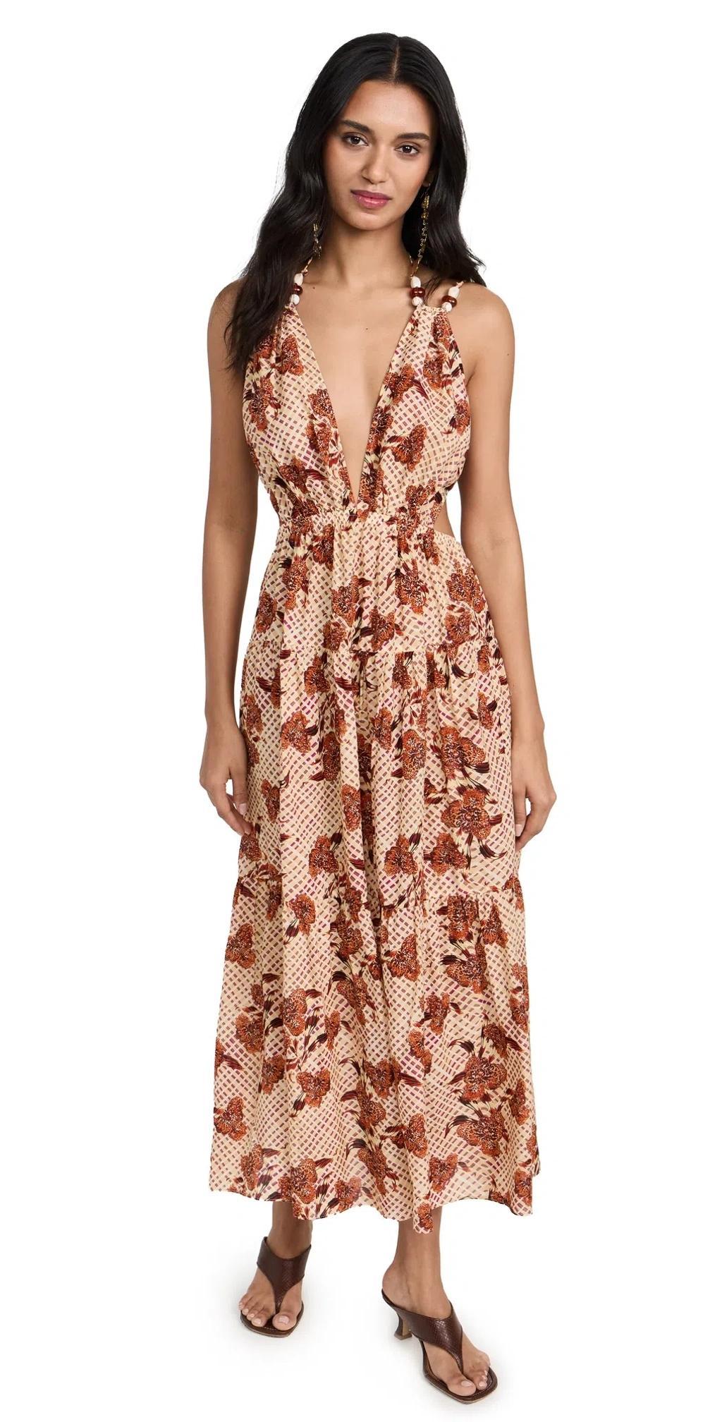 Aralyn Sun Dress Coverup In Cactus Flower Product Image