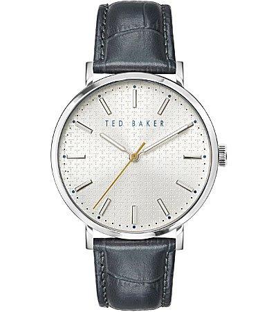 Ted Baker London Mens Phylipa 3-Hand Grey Strap Watch Product Image