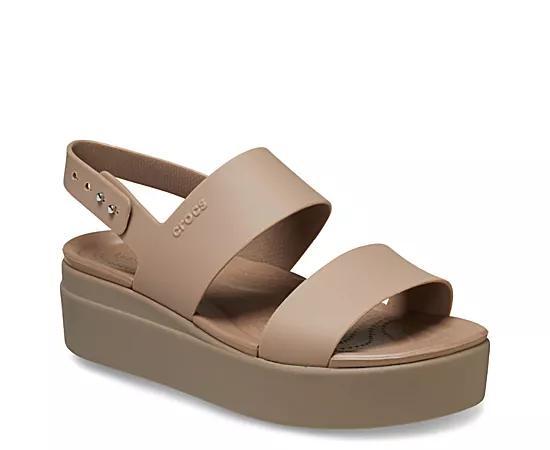 Crocs Womens Brooklyn Platform Wedge Sandal Product Image