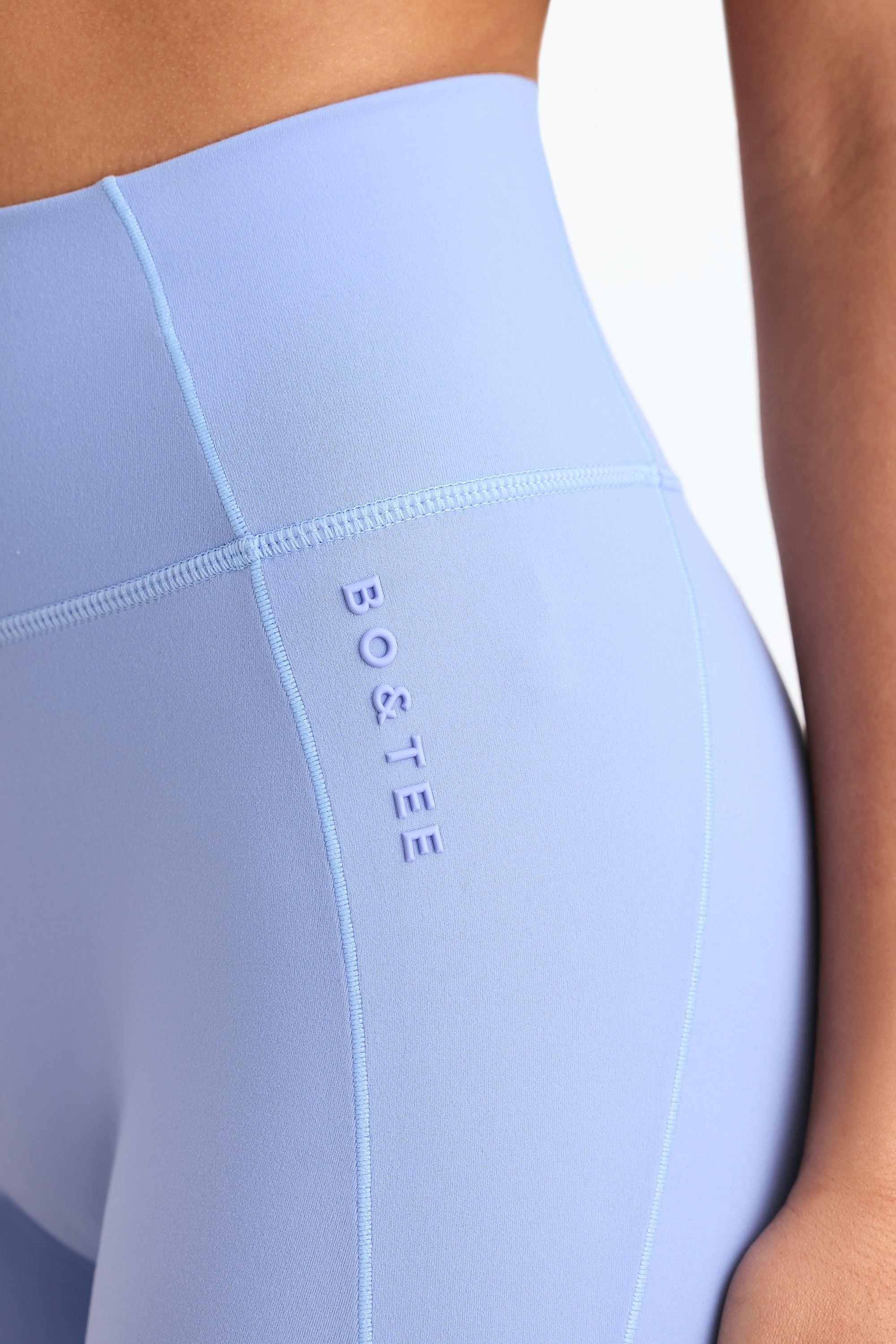 Soft Active Leggings in Lavender Blue Product Image