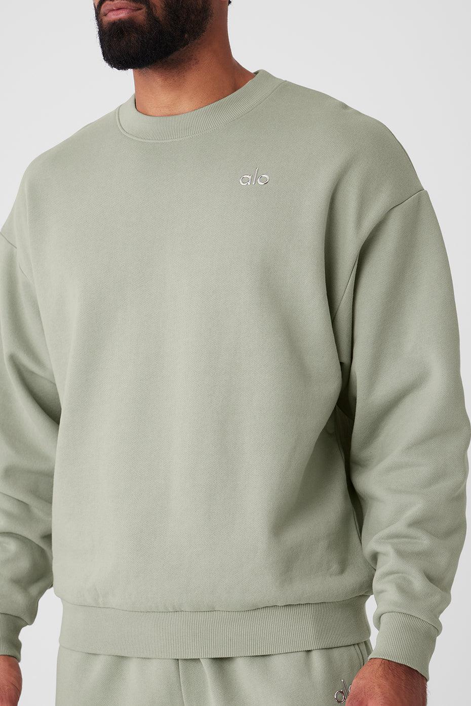 Accolade Crew Neck Pullover - Limestone Male Product Image