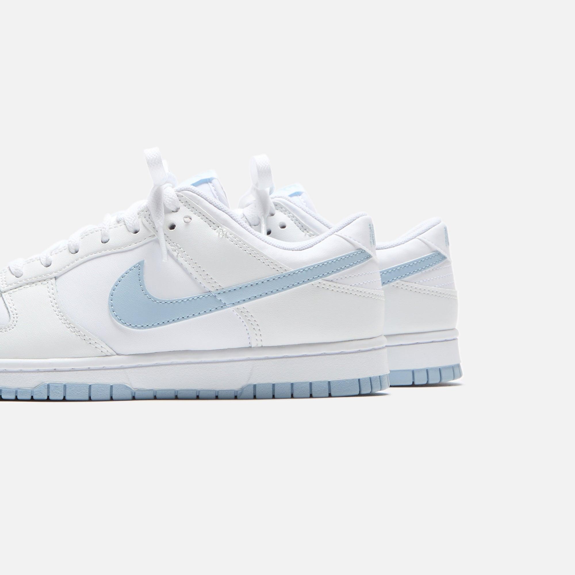 Nike Dunk Low Retro - White / Light Armory Blue / Summit White Male Product Image