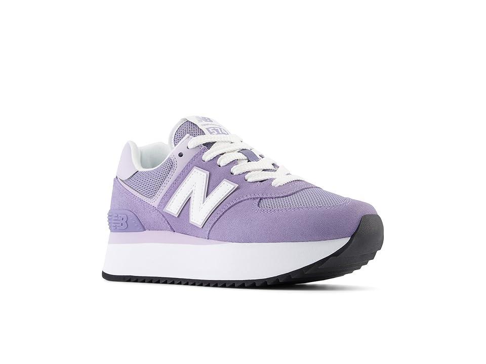 New Balance Classics WL574+ (Astral /Grey Violet) Women's Shoes Product Image