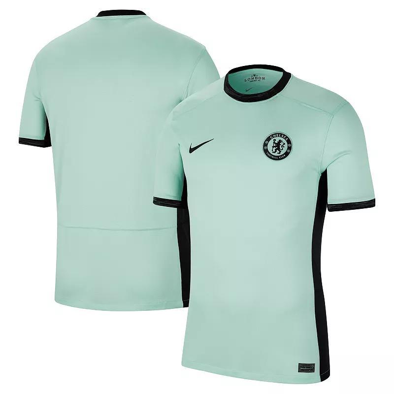 Mens Nike Mint Chelsea 2023/24 Third Stadium Replica Jersey Product Image