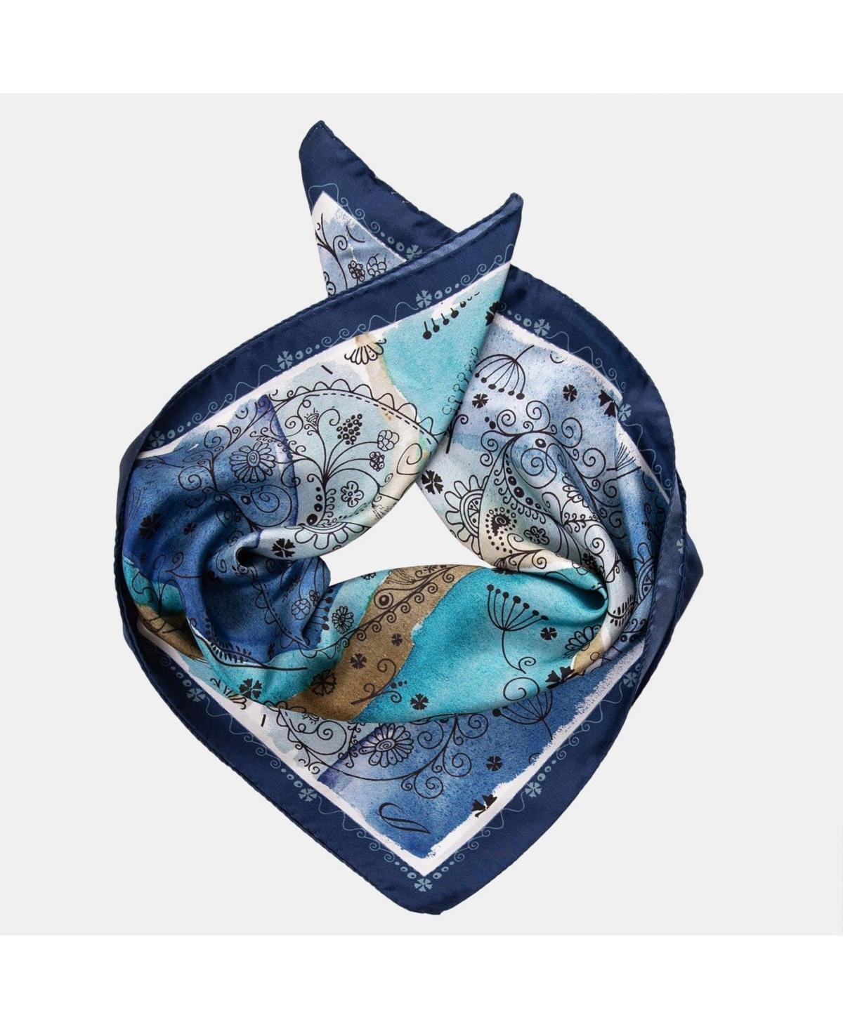 Elizabetta Roma - Hand Rolled Silk Neckerchief for Women Product Image