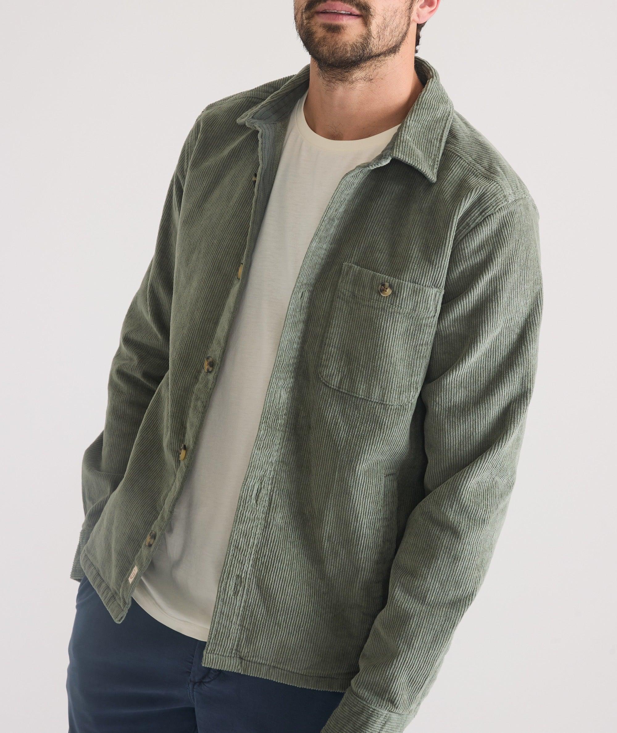 Max Stretch Corduroy Overshirt Product Image