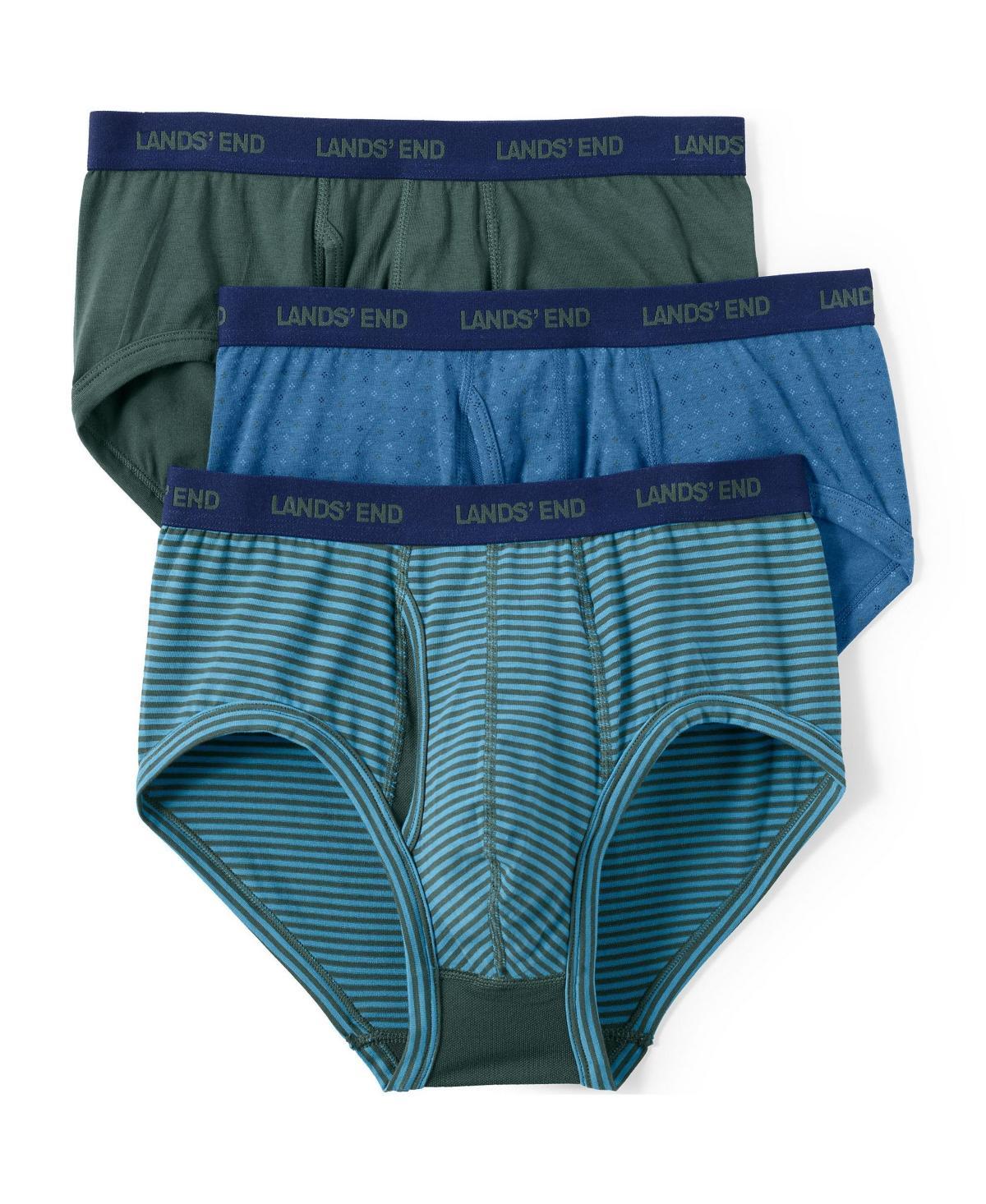 Lands End Mens Comfort Knit Brief 3 Pack Product Image