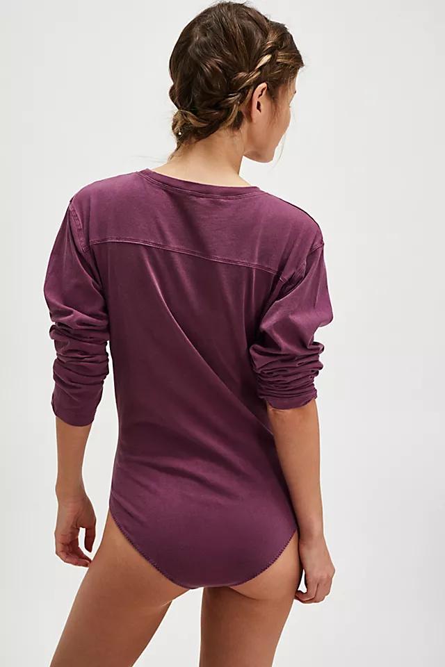 Casual Long Sleeve Bodysuit Product Image