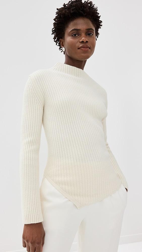 Róhe Twisted Ribbed Sweater | Shopbop product image