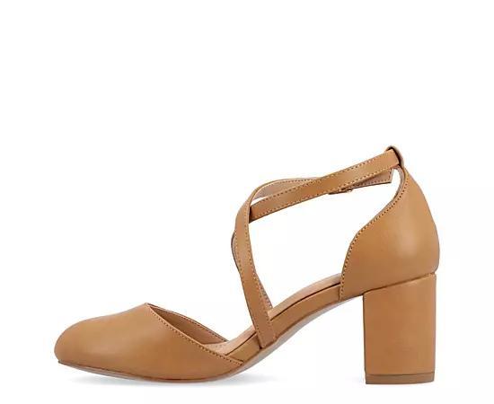 Journee Collection Womens Foster Pump Block Heel Product Image