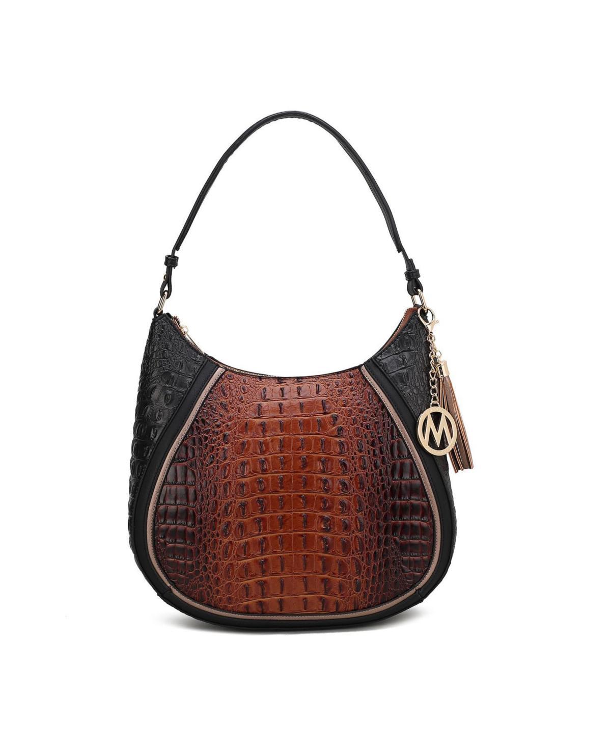 Mkf Collection Naira Crocodile Woman Hobo Shoulder Handbag by Mia K. Product Image