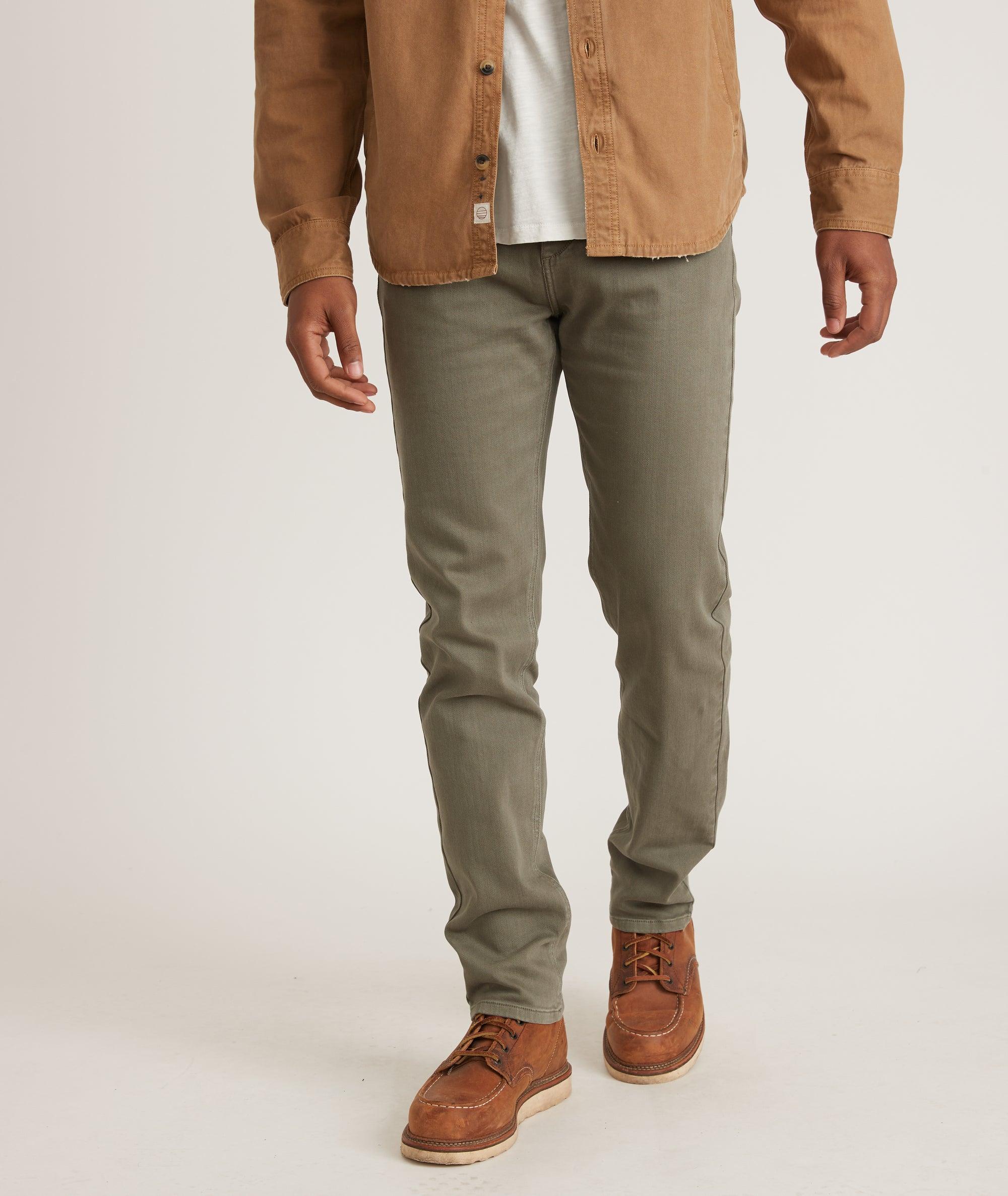 5 Pocket Slim Straight Twill Pant Product Image