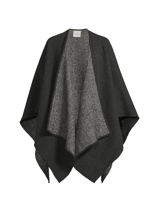 Womens Boucl Herringbone Cape Product Image