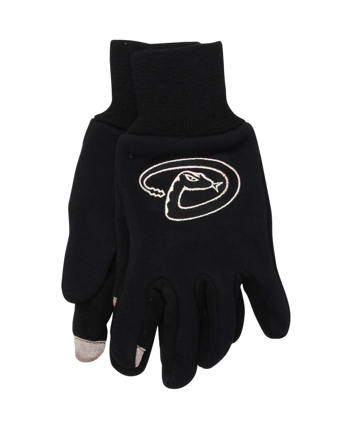 Arizona Diamondbacks McArthur Black Logo Touch Gloves Product Image