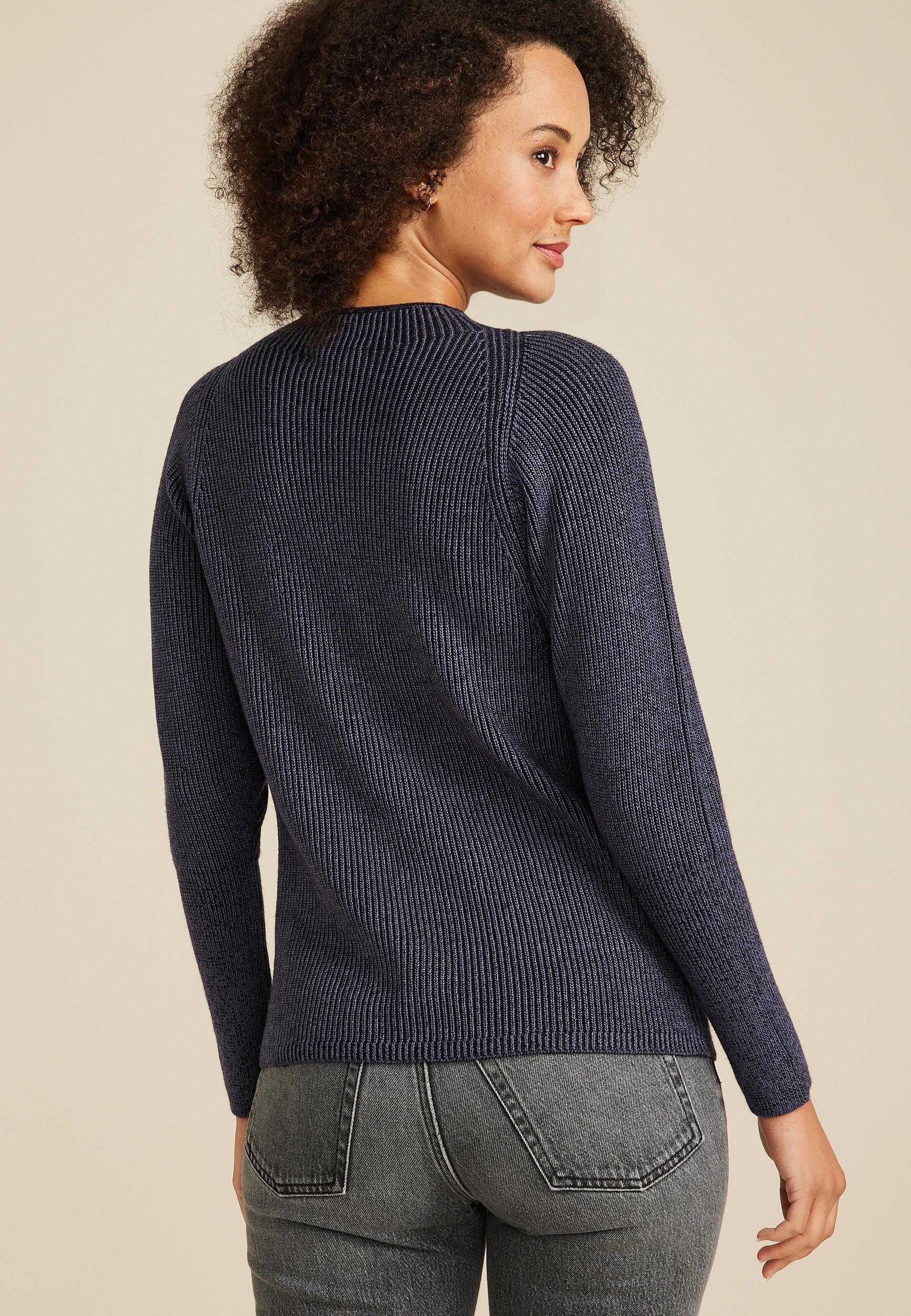 Roll Neck Dolman Sweater Product Image