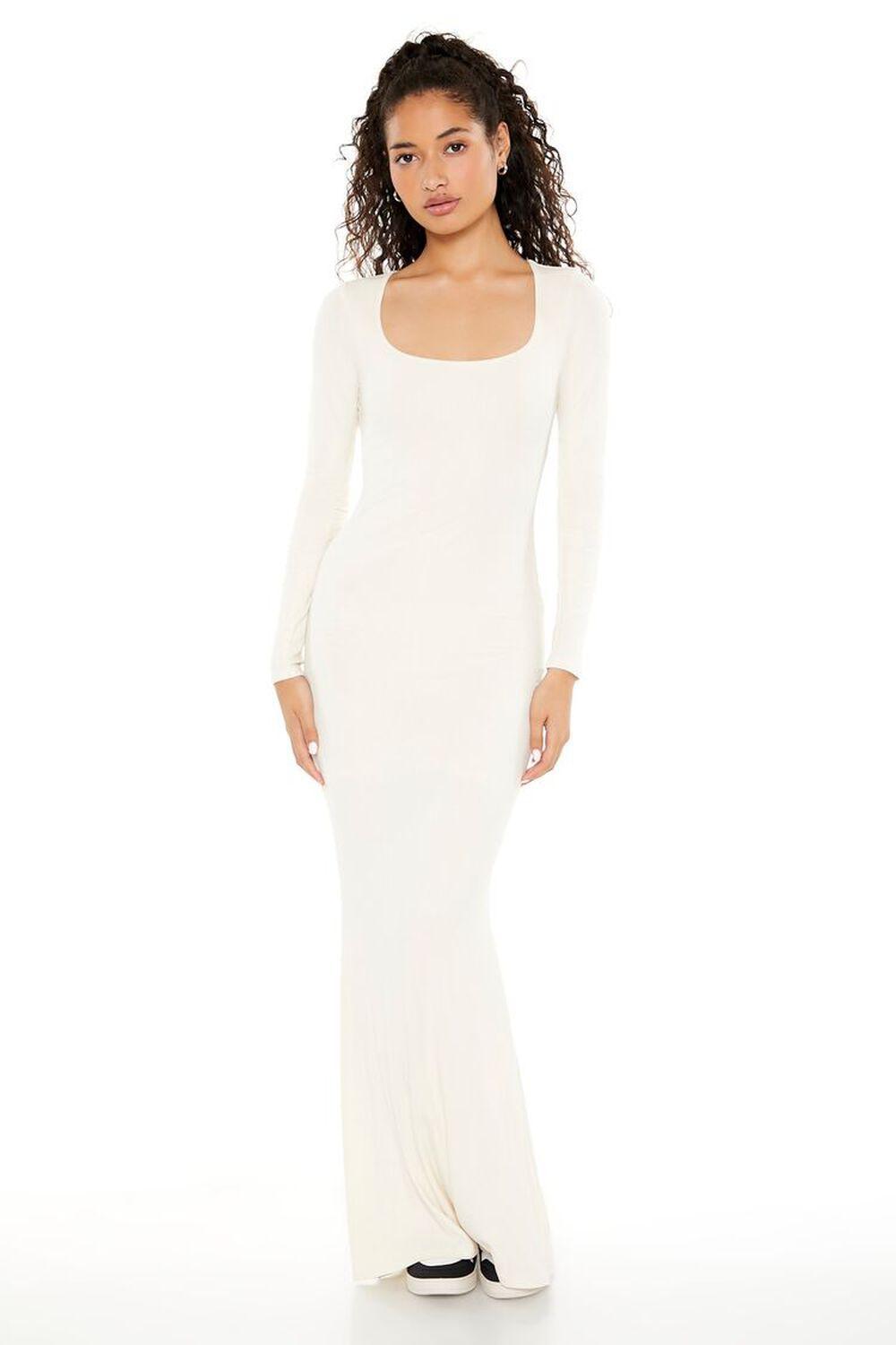 Ribbed Knit Bodycon Maxi Dress | Forever 21 Product Image