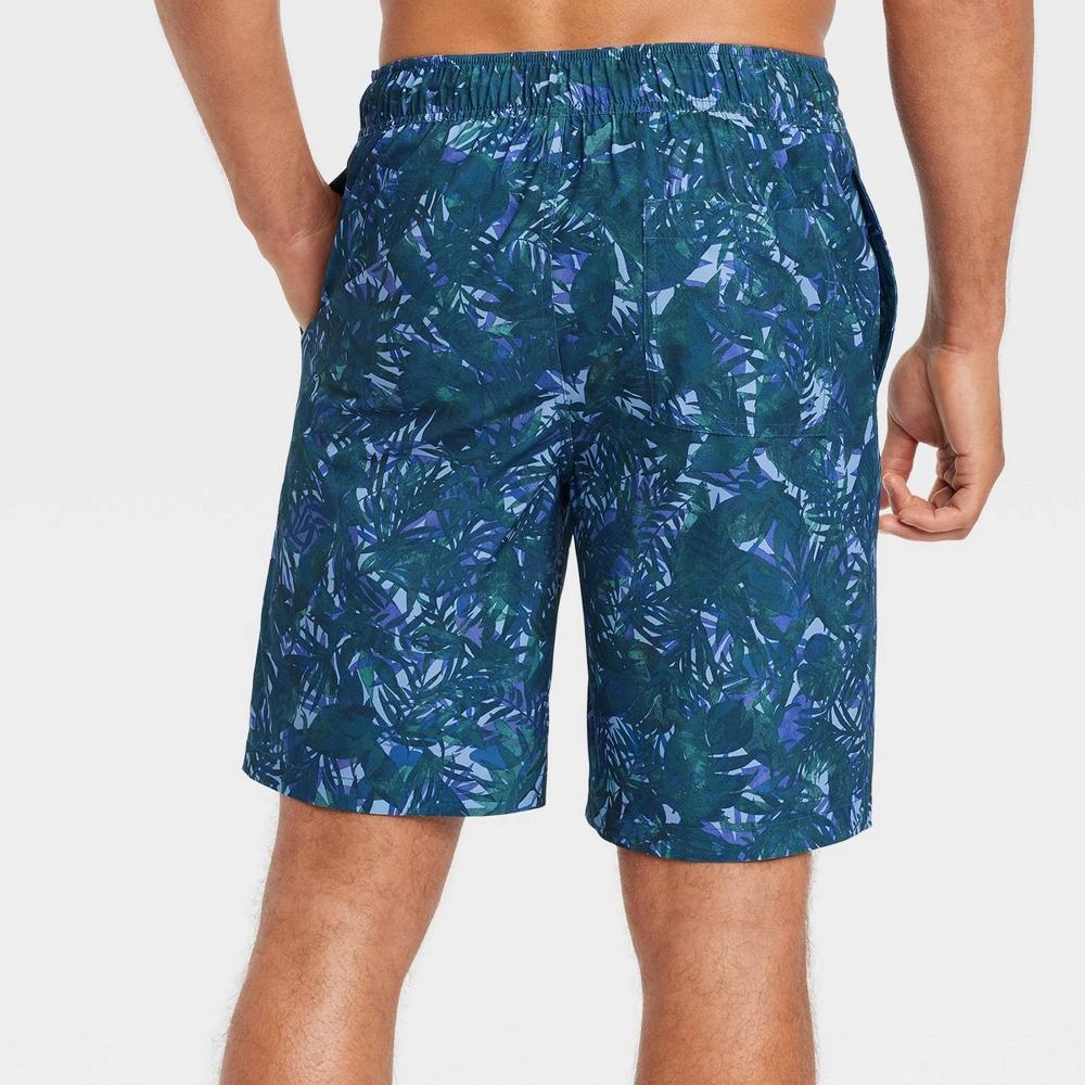 Men's 9" E-Board Swim Shorts - Goodfellow & Co™ Blue XS Product Image