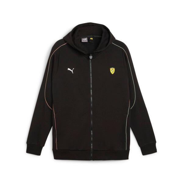 PUMA Scuderia Ferrari Men's Motorsport Race Hooded Sweat Jacket Product Image