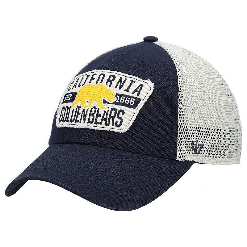 Mens 47 Cal Bears Crawford Clean Up Trucker Snapback Hat, Blue Product Image