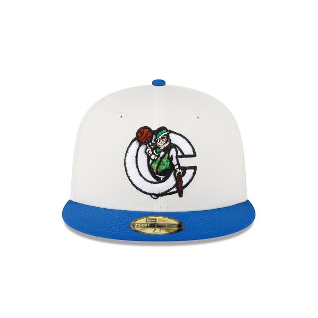 Boston Celtics X Concepts X Jayson Tatum Chrome Blue 59FIFTY Fitted Hat Male Product Image