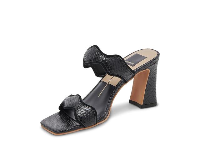 Dolce Vita Ilva (Onyx Embossed Leather) Women's Sandals Product Image