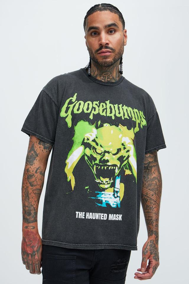 Goosebumps The Haunted Mask Short Sleeve Tee - Black Product Image