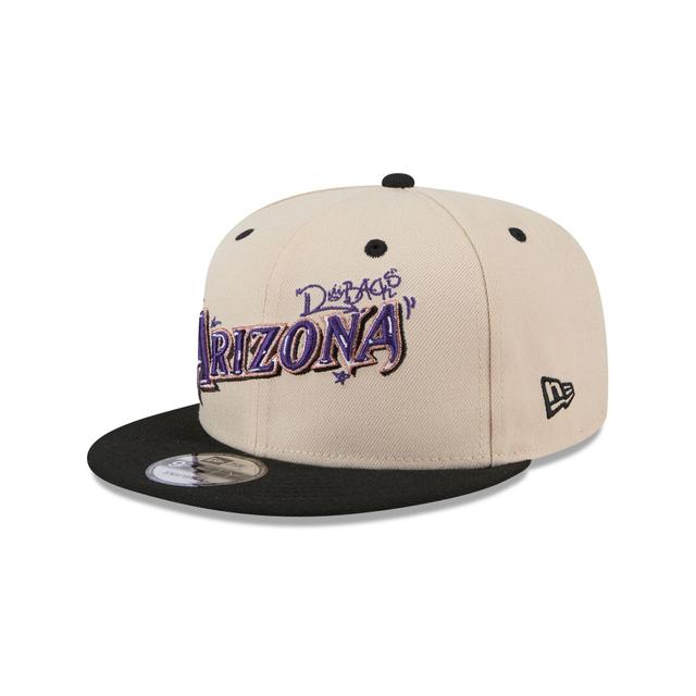 Arizona Diamondbacks Team Art 9FIFTY Snapback Hat Male Product Image