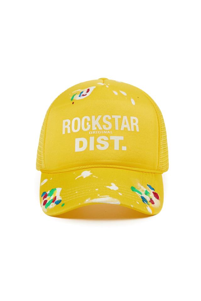 Neptune Yellow Trucker Hat Male Product Image