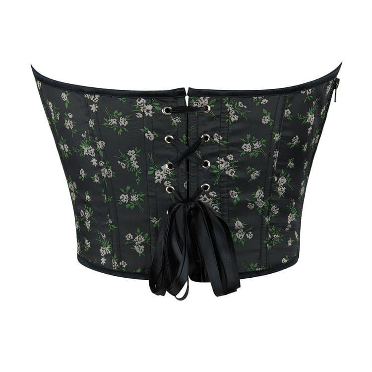 Floral Print Corset Top Product Image