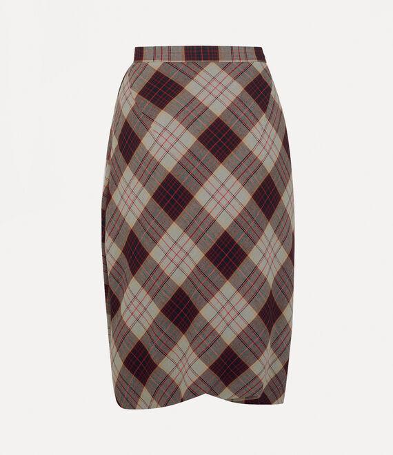 Drunken drape skirt Product Image