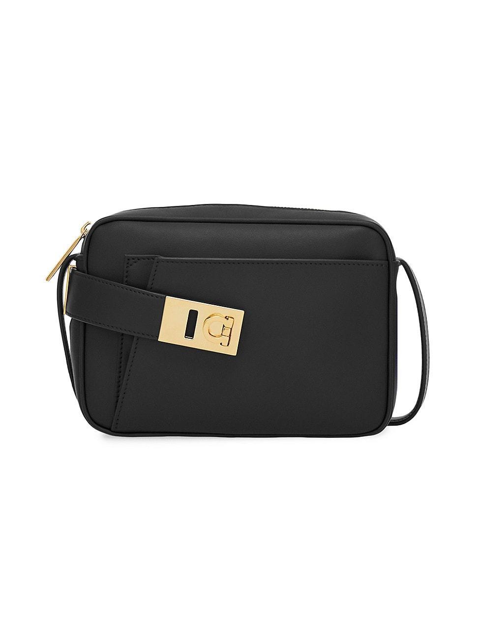 FERRAGAMO Archive Gancini Camera Crossbody Bag Product Image