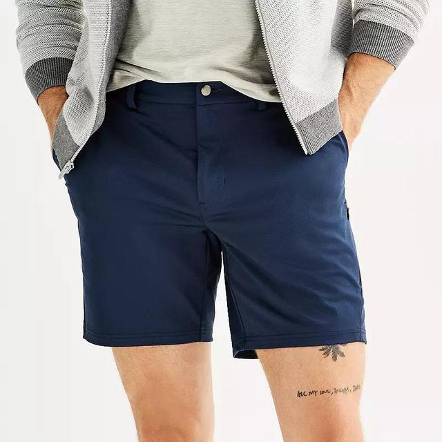 Mens FLX Hybrid 8-inch Short Blue Product Image