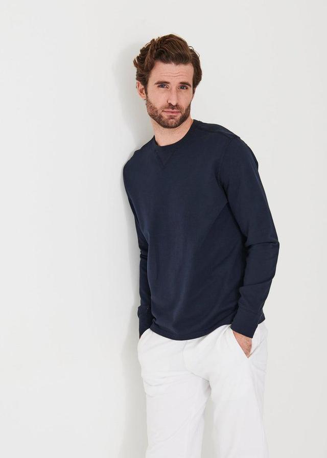 PATRICK ASSARAF PIMA COTTON FRENCH TERRY SWEATSHIRT Product Image