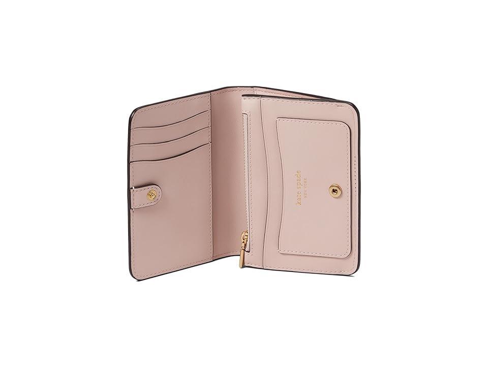 Womens Ava Leather Bi-Fold Card Case Product Image