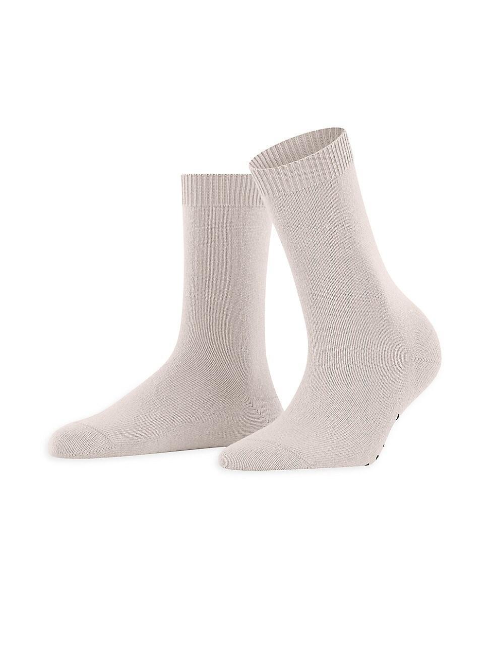 Womens Cozy Wool-Blend Crew Socks Product Image