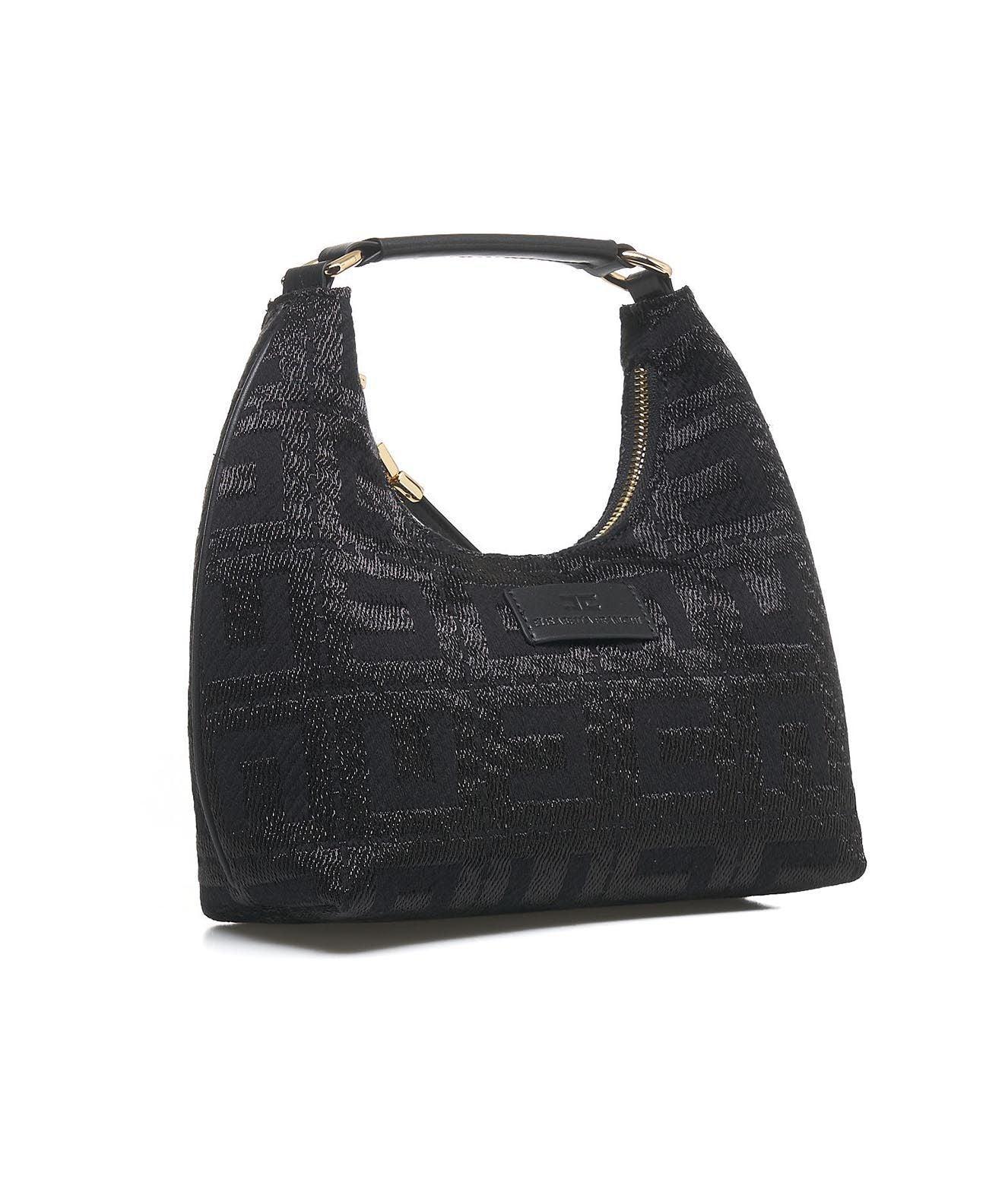 Borsa hobo in jacquard Female Product Image